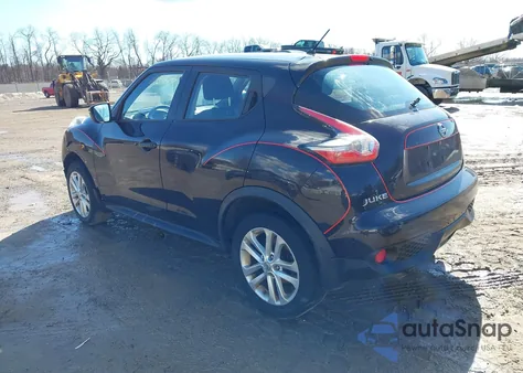 2015 Nissan Juke S из США, поврежденный, VIN JN8AF5MR6FT510082